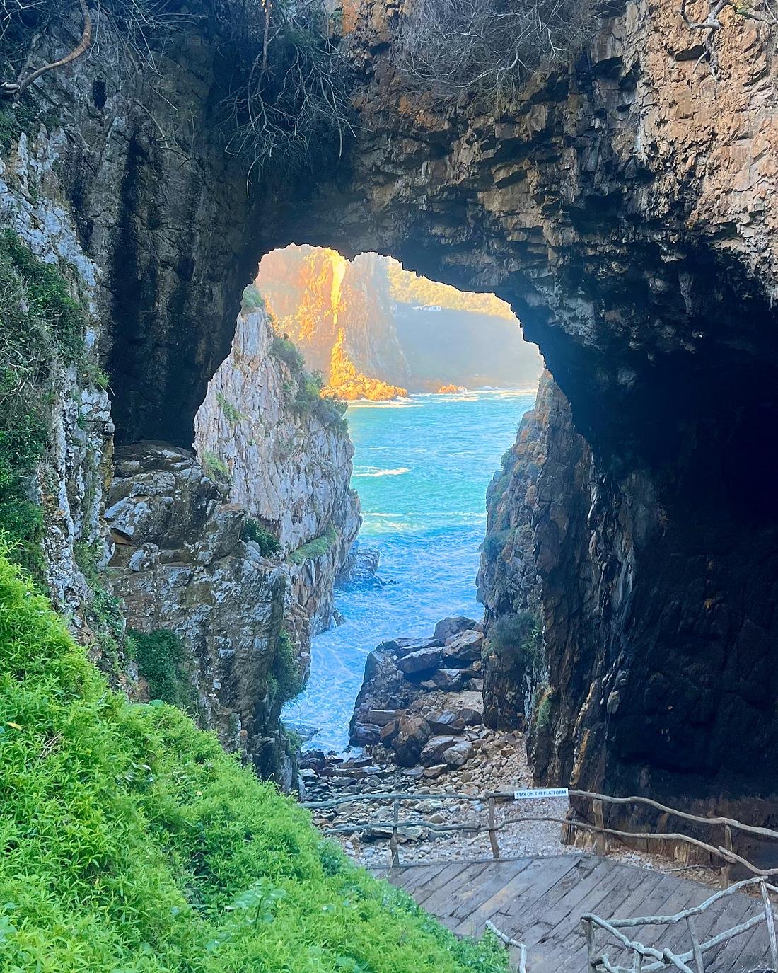 Arche marine sur le littoral d'Afrique du Sud, photographie de paysage réalisée par Agency LAP.